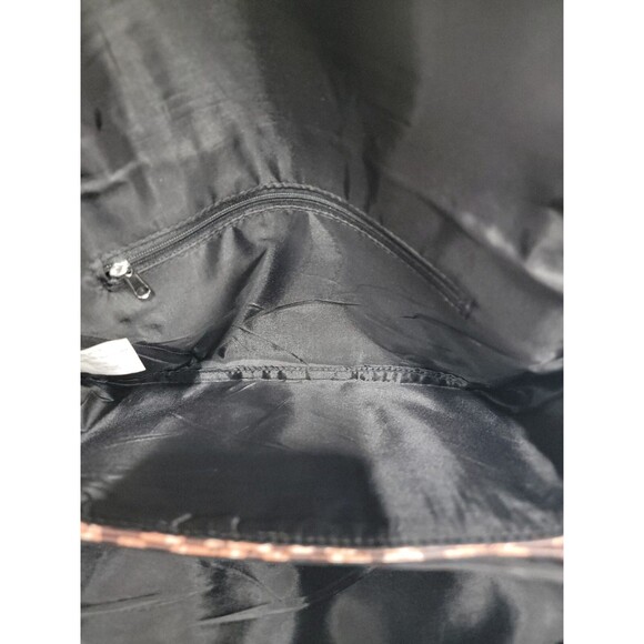 Y2K Leopard Clutch Bag Wallet Purse Handbag Statement Detachable Wrist Strap - Picture 7 of 14